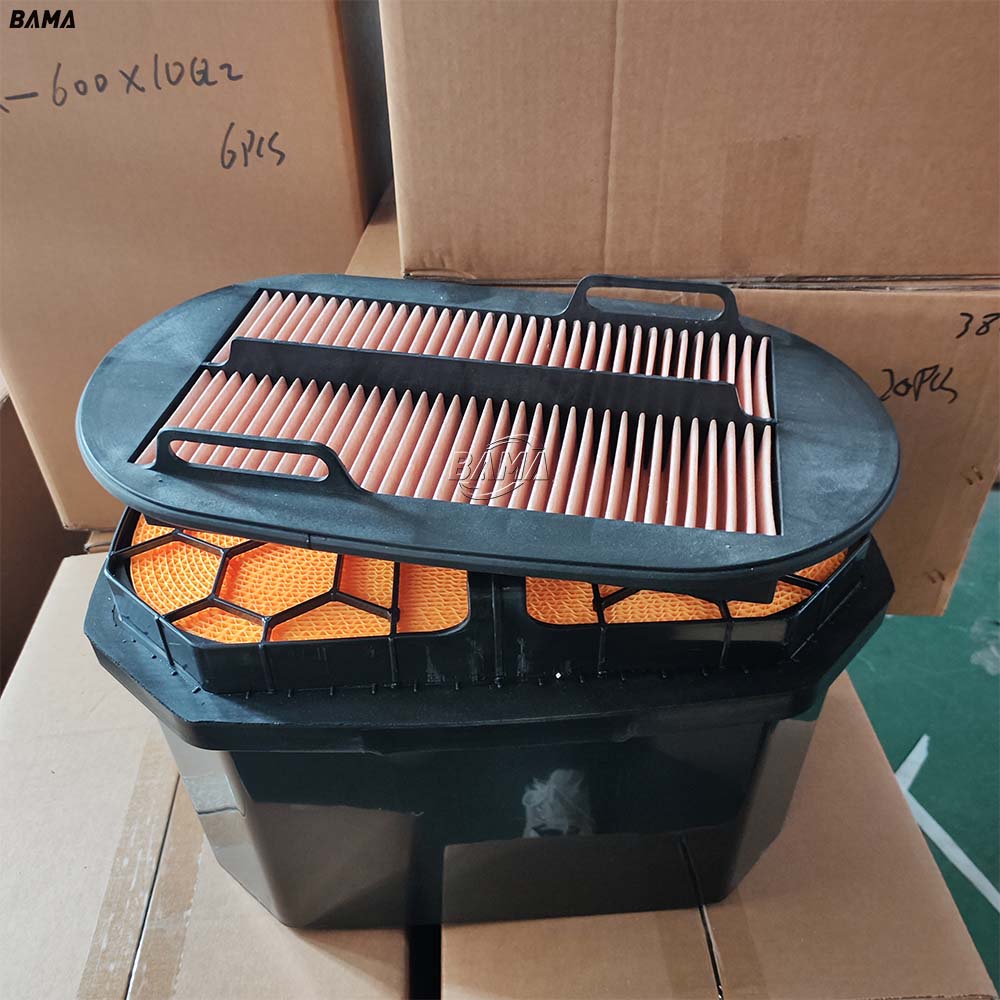 Honeycomb air filter element for Industrial egines 496-9845/6 excavator air filter